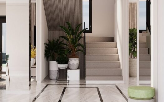 3 bedroom villa with option for private pool