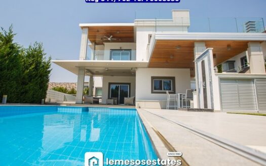 Modern 4-Bedroom Villa in Agios Tychon – Prime Coastal Living