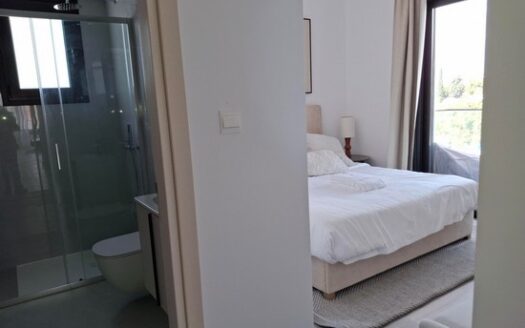 2 bedroom Penthouse Class A with photovoltaic panels in gated residential building