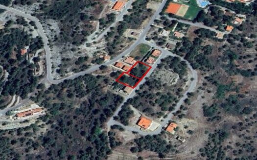 Two contiguous plots of land located in Agros, Limassol