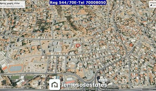 plot of land in Agios Athanasios with building permit